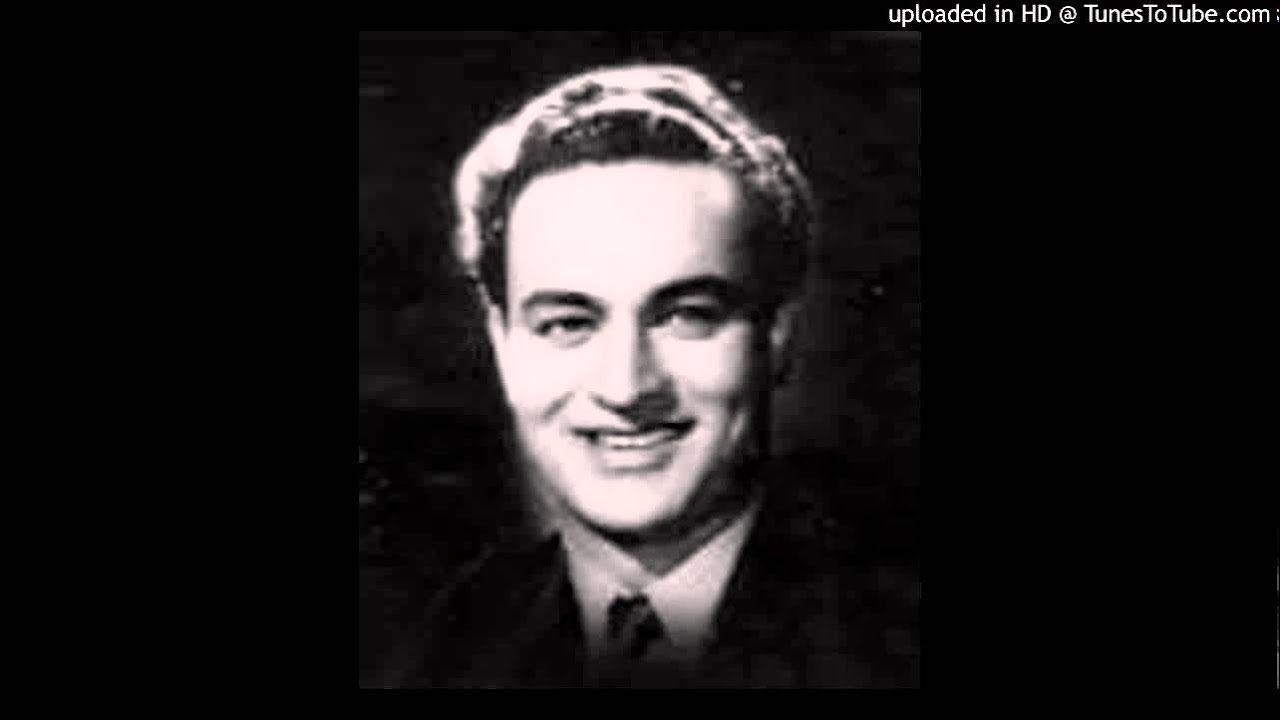 GHAM E DIL KIS SE KAHOON.BHOOL NA JAANA (1960). UNRELEASED. MUKESH.