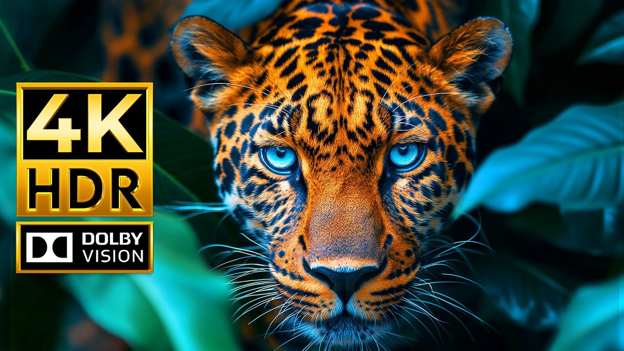 The World's Most Beautiful Animals in 4K HDR 60fps | With Cinematic Music