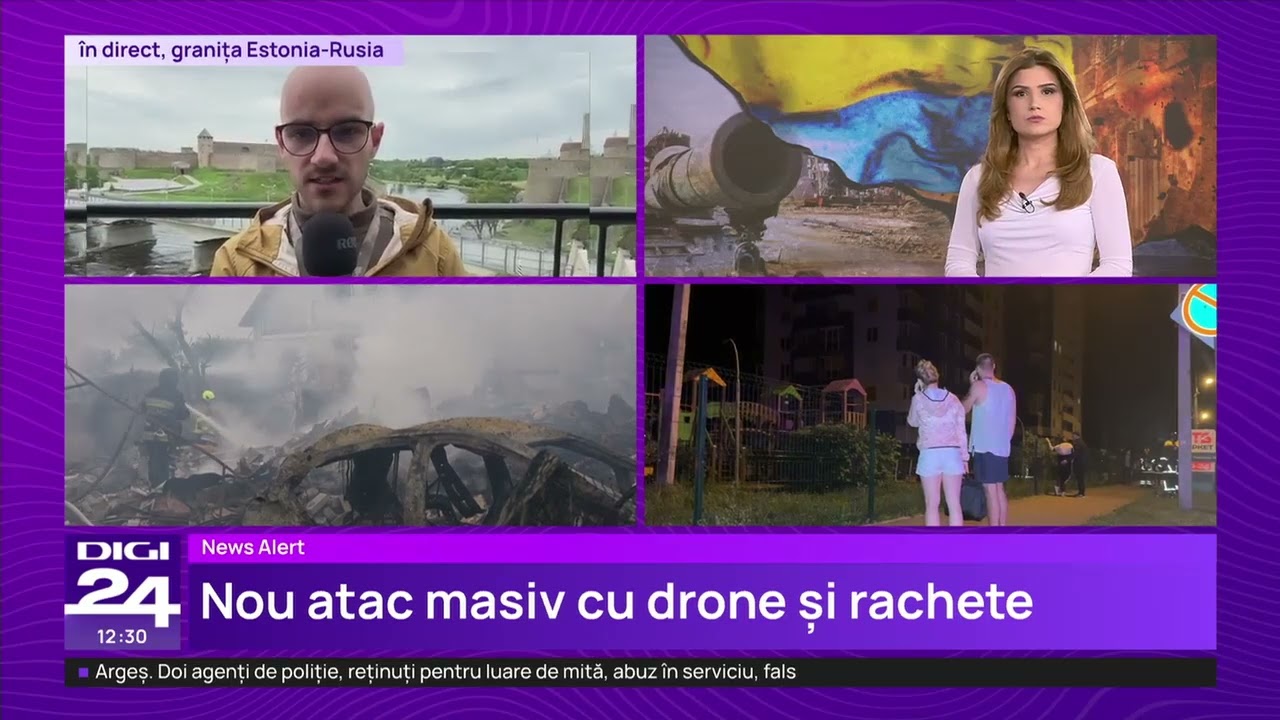 Atac rusesc de amploare cu drone și rachete asupra Kievului: cel puțin patru morți și zeci de răniți