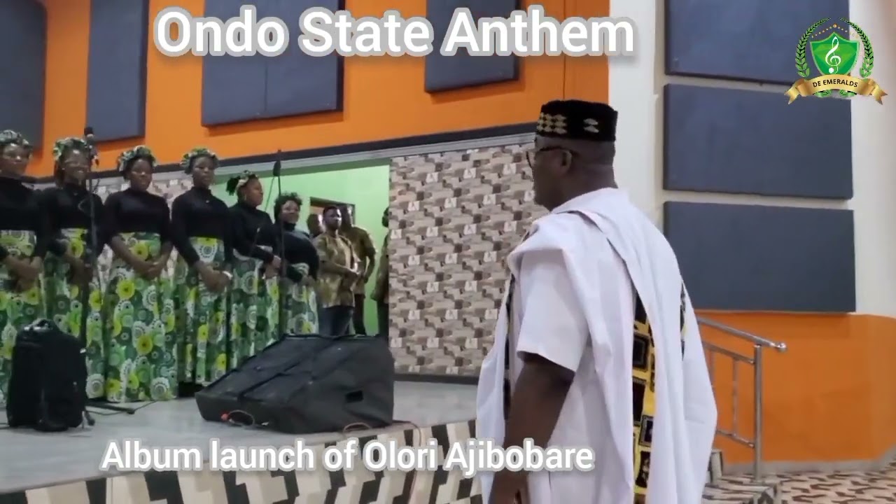 Akure Anthem and Other Anthems rendered in grand Style @Olori Ajibobare's album Launch by DeEmeralds