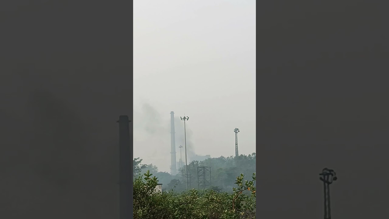 Air polution in  early morning (Asansol) #nature