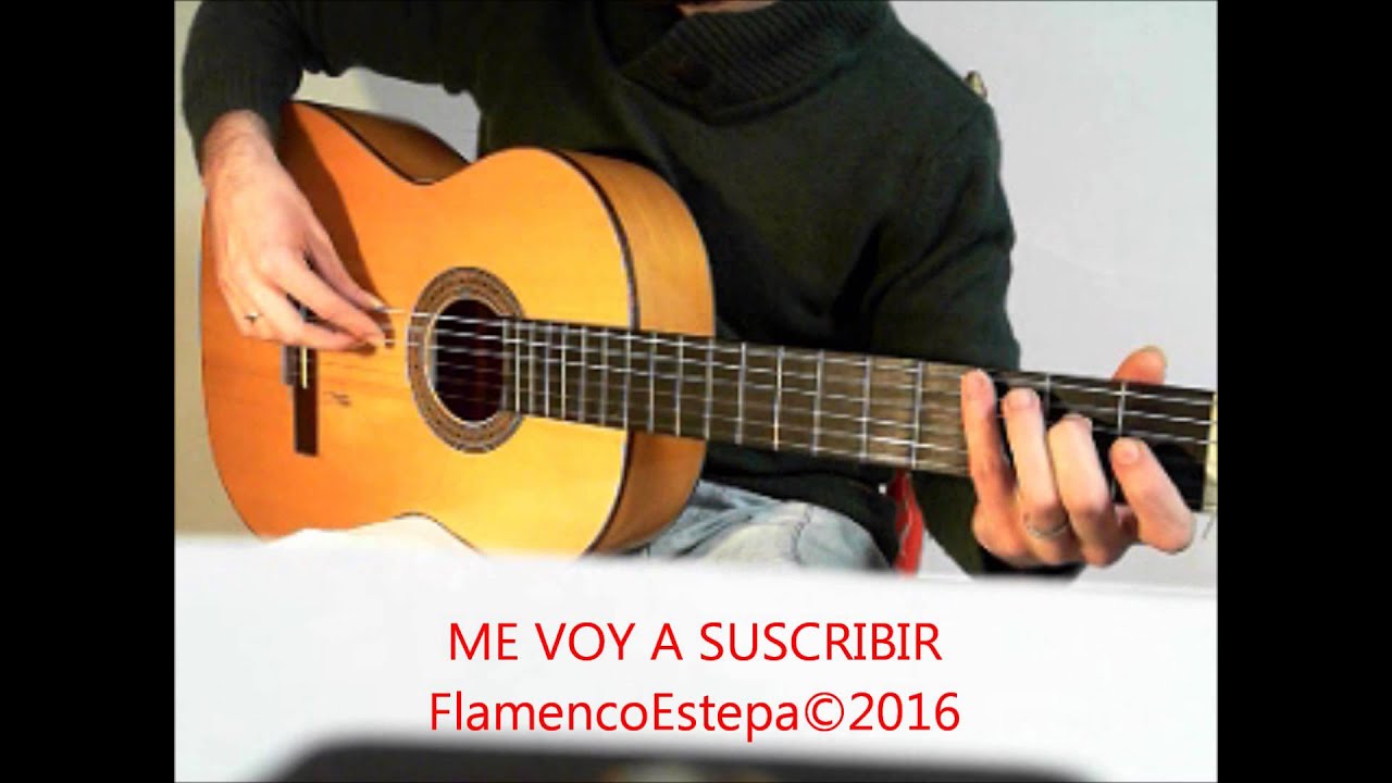 Como Tocar La Saeta, punteo en Guitarra