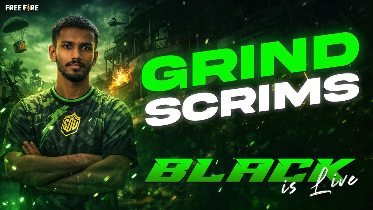 MR BLACK IS LIVE PLAYING SEMI FINALS FULLL RUSHHH 🎯 FREE FIRE KANNADA LIVE ⚡