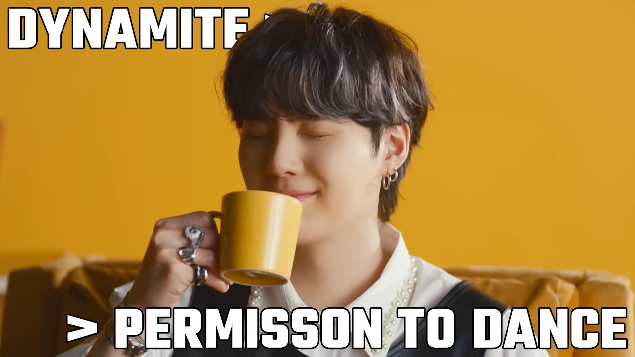 BTS English MVs, but every time they say the title the song changes