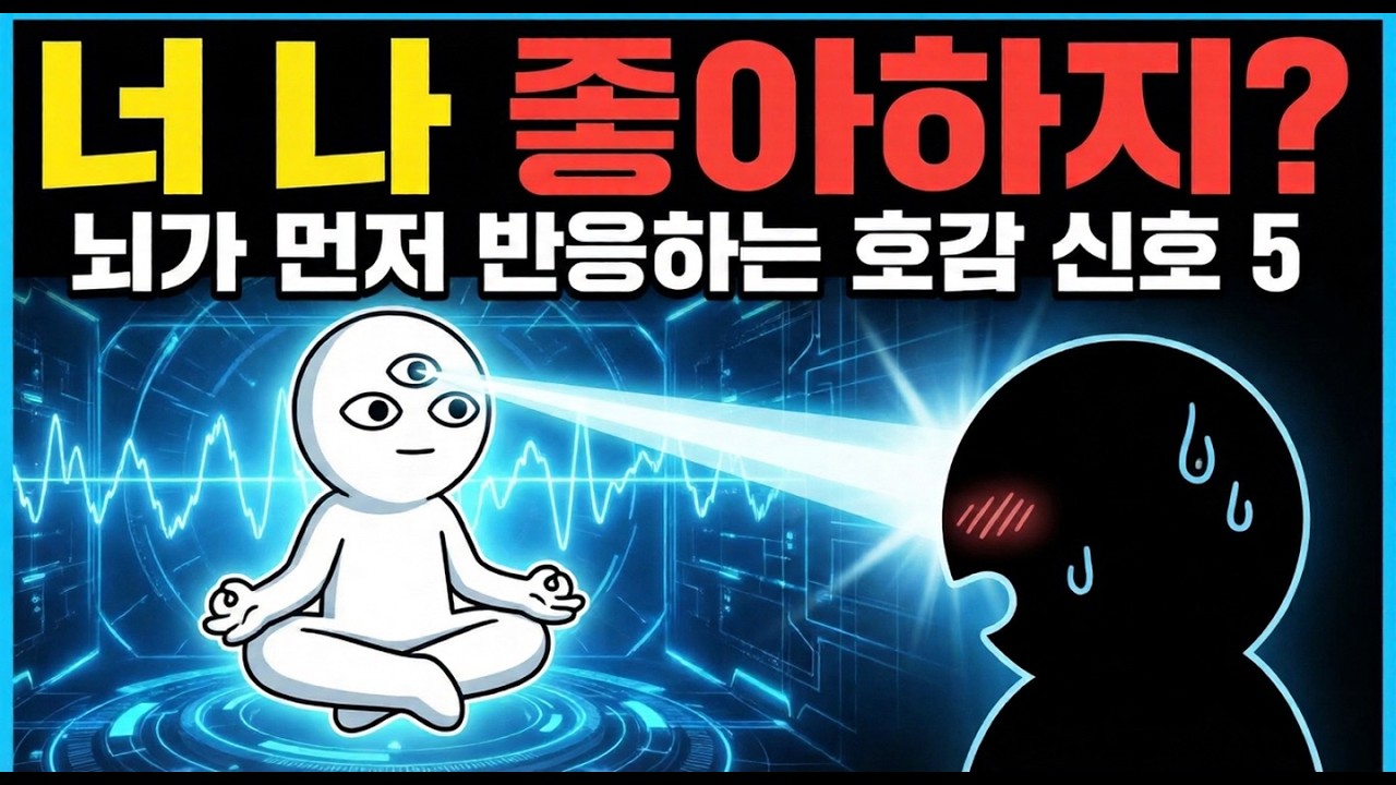 절대 호감 신호 5가지 : 입은 속여도 뇌는 절대 못 속이는 과학적 증거와 기술