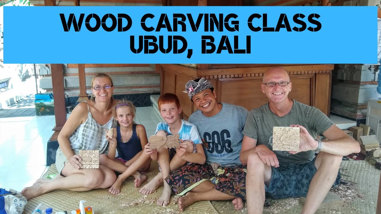 Wood Carving Class in Ubud, Bali