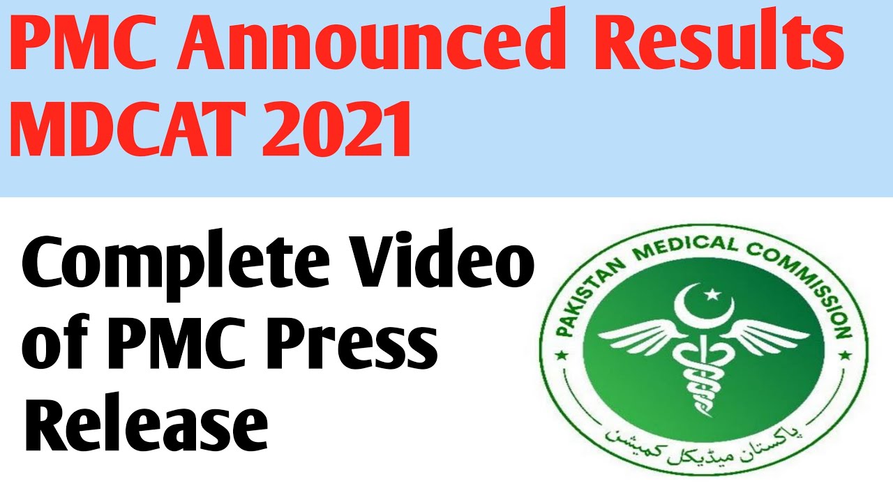 PMC makes a huge blunder with MDCAT Students 2021