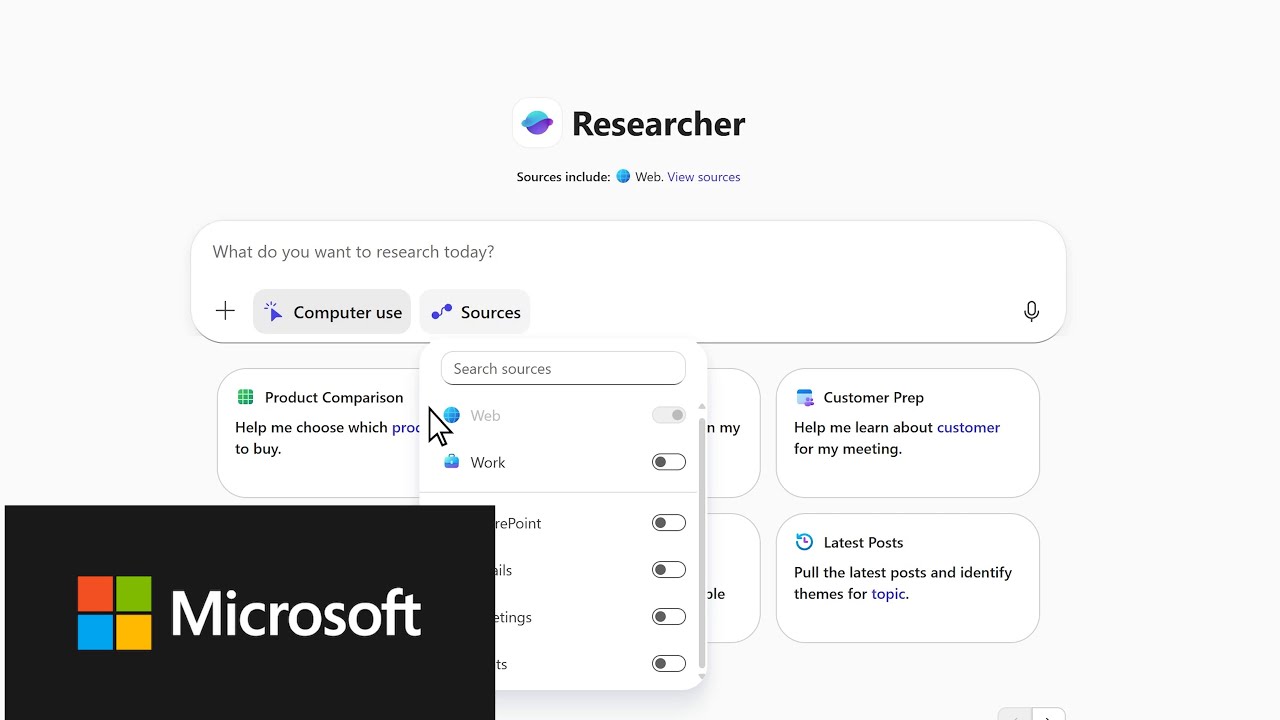 Researcher with Computer Use