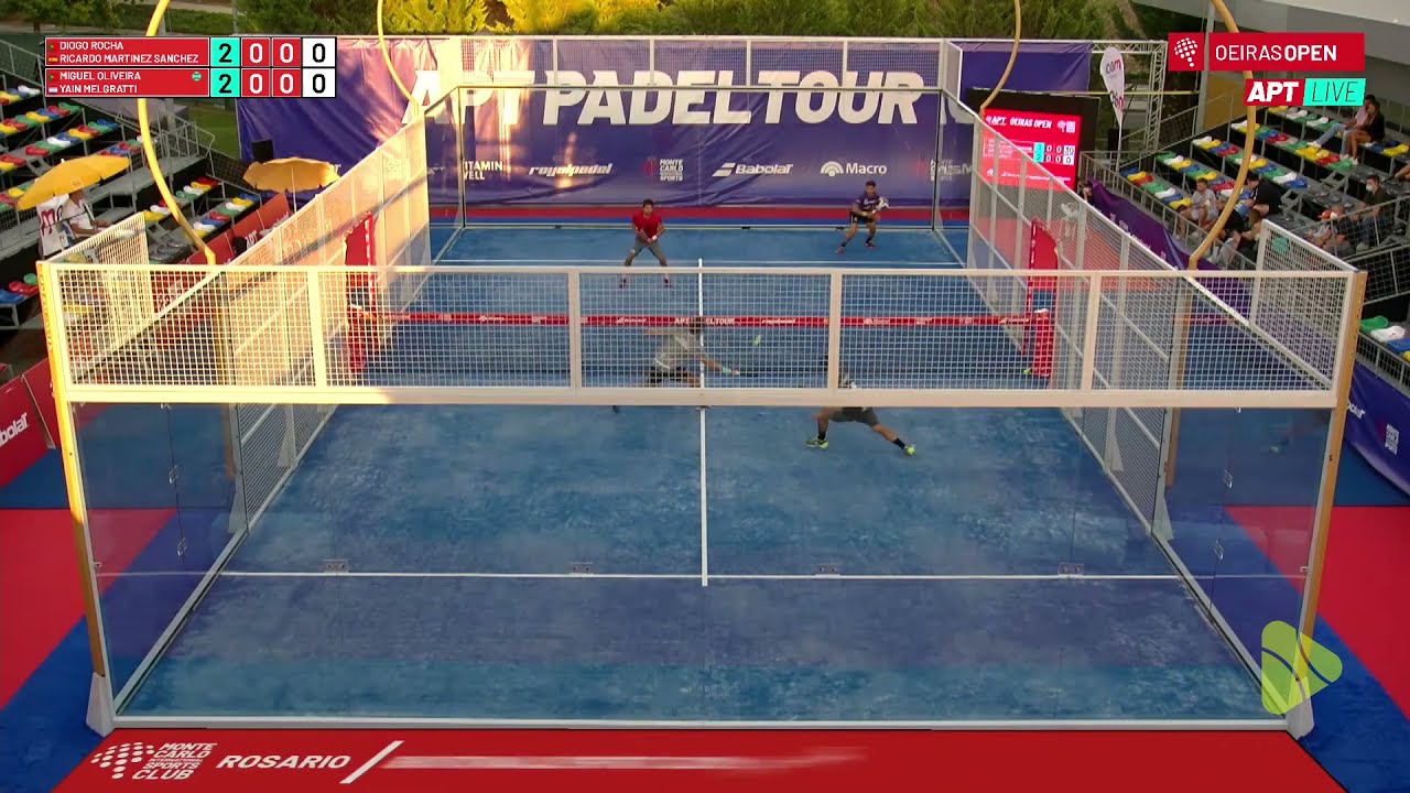 Mejores puntos del Miguel Oliveira y Yain Melgratti contra Diogo Rocha y Ricky Martínez. APT Padel