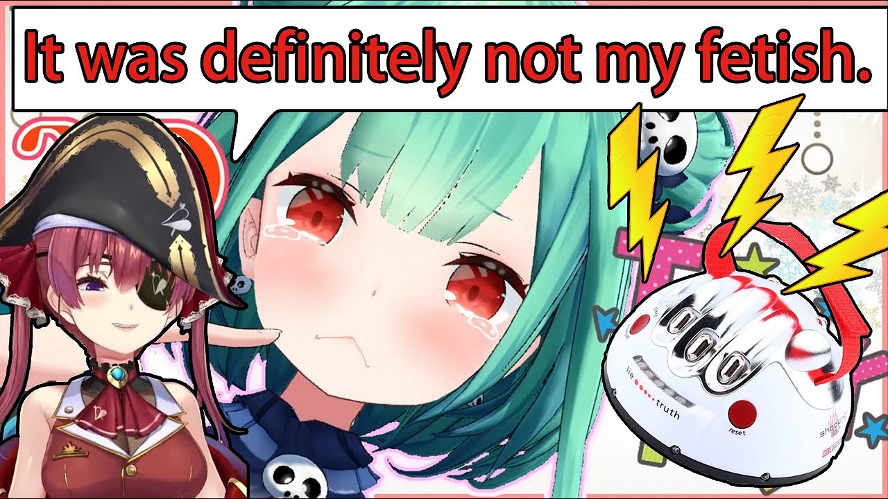 Rushia getting electrified with an amused Marine.【Eng Sub/Hololive】