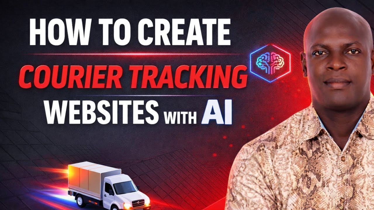 How to Create a Courier Tracking Website with AI (No Coding)