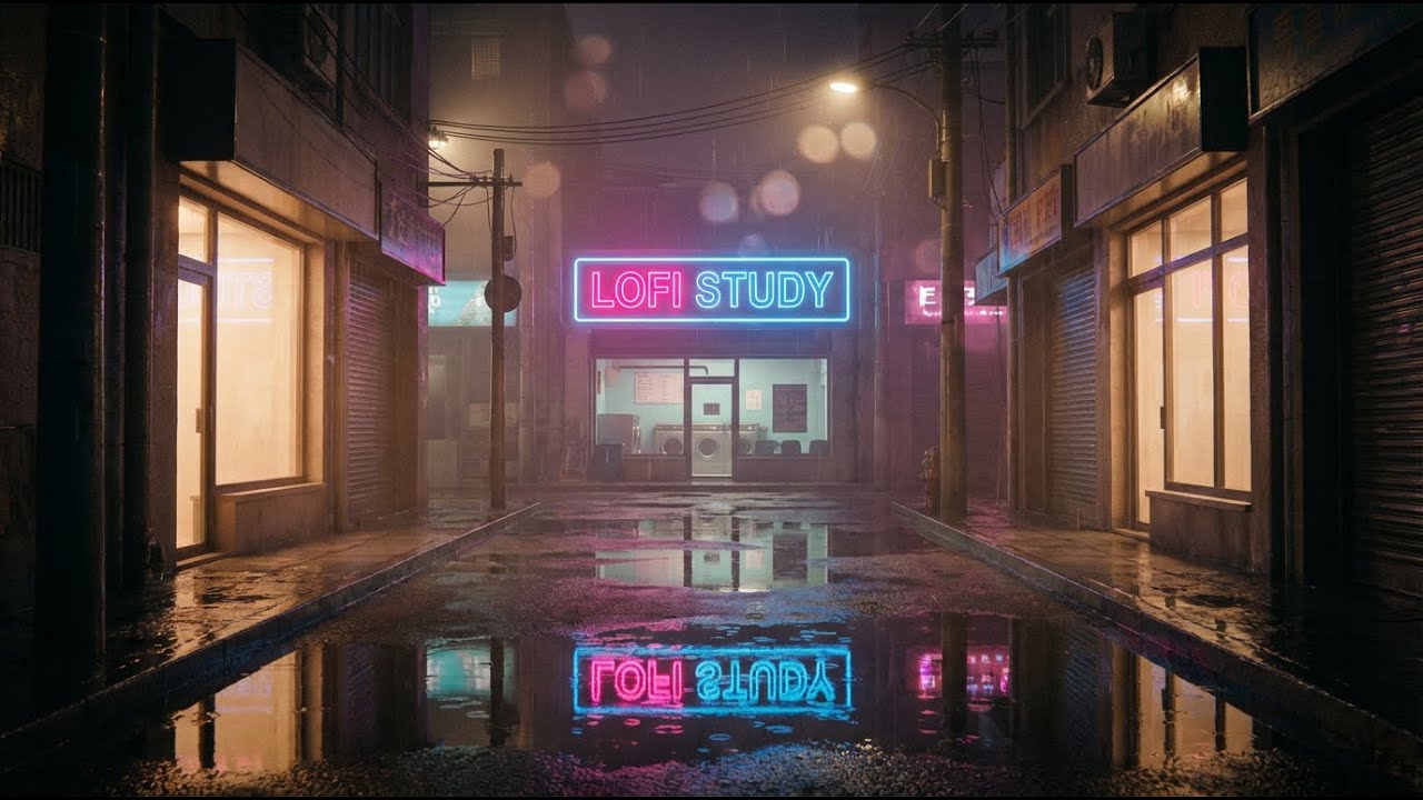 Slow Late Night 🌌 Chill Lofi Beats for Peaceful Work