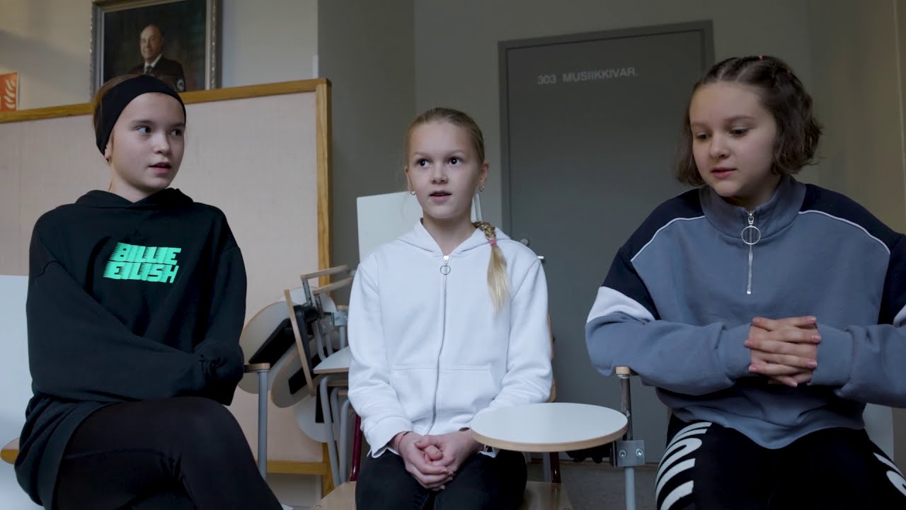 Keskustankoulun musiikkiluokka 5M