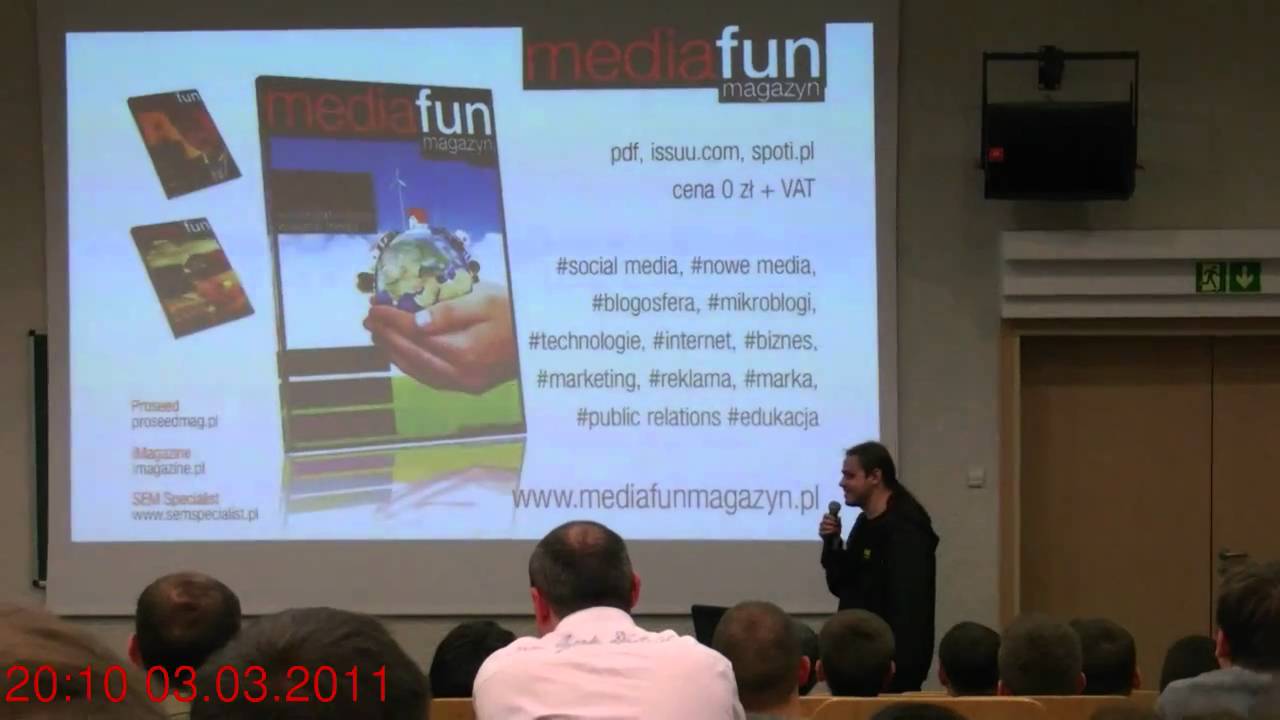 Maciek Budzich zachęca do pobrania Mediafun Magazyn.