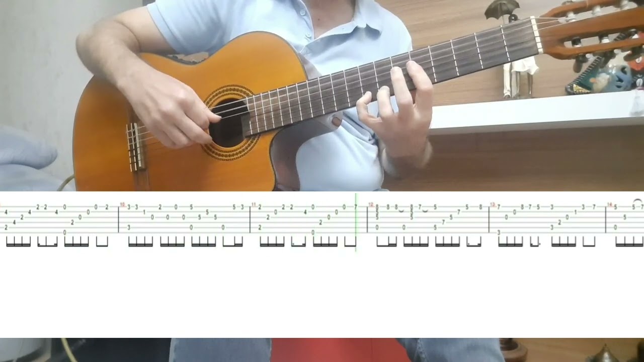 114.Her Şey Seninle Güzel-Zerrin Özer (Fingerstyle Guitar Tablature)Düzenleme M.Utku