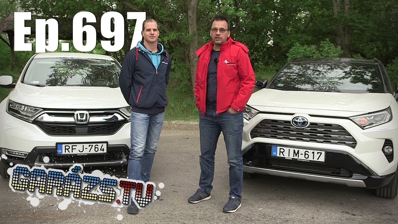Zöldülj velük. Honda CR-V hybrid | Toyota RAV4 hybrid (Garázs ep.697)