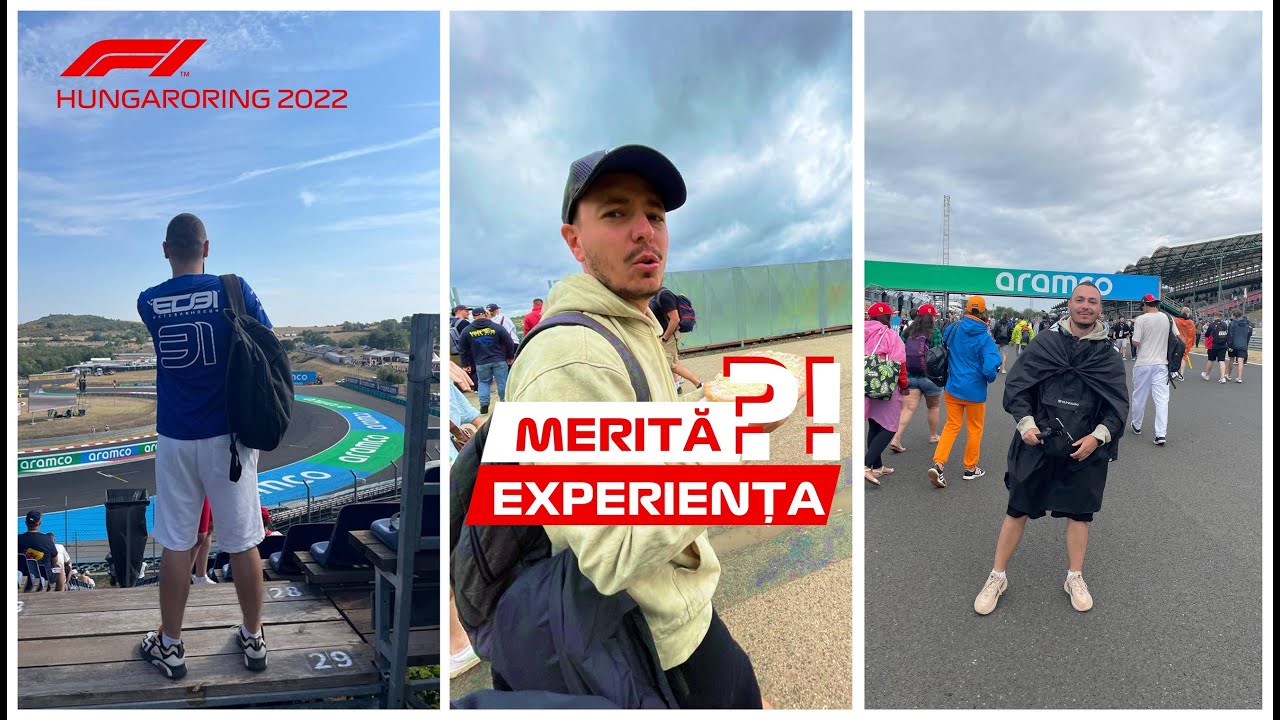 VÂNĂTOAREA DE PARCĂRI, CANICULA ȘI FURTUNA | Hungaroring Formula 1 2022 Vlog