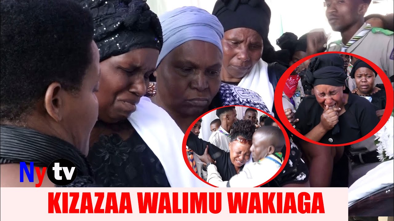 KIZAZAA WAKIAGA MWILI WA ALIYEKUWA MMILIKI WA SHULE YA MOUNT SAYUNI PIA NI MZEE WA KANISA TAG  ILALA