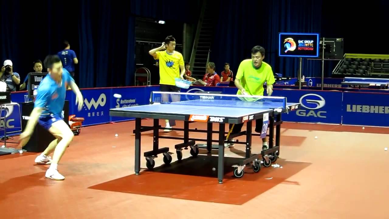 Table tennis: Ma Long Forehand attack training