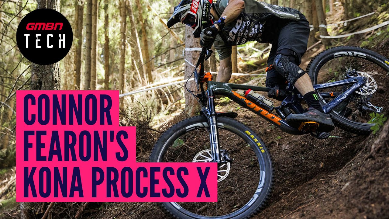 Connor Fearon's Kona Process X Enduro MTB | GMBN Tech Pro Bike Check