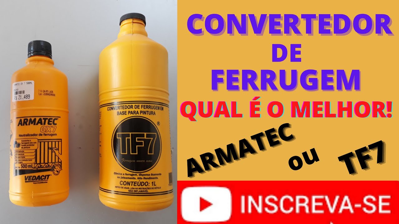CONVERTEDOR DE FERRUGEM ( QUAL É O MELHOR  )