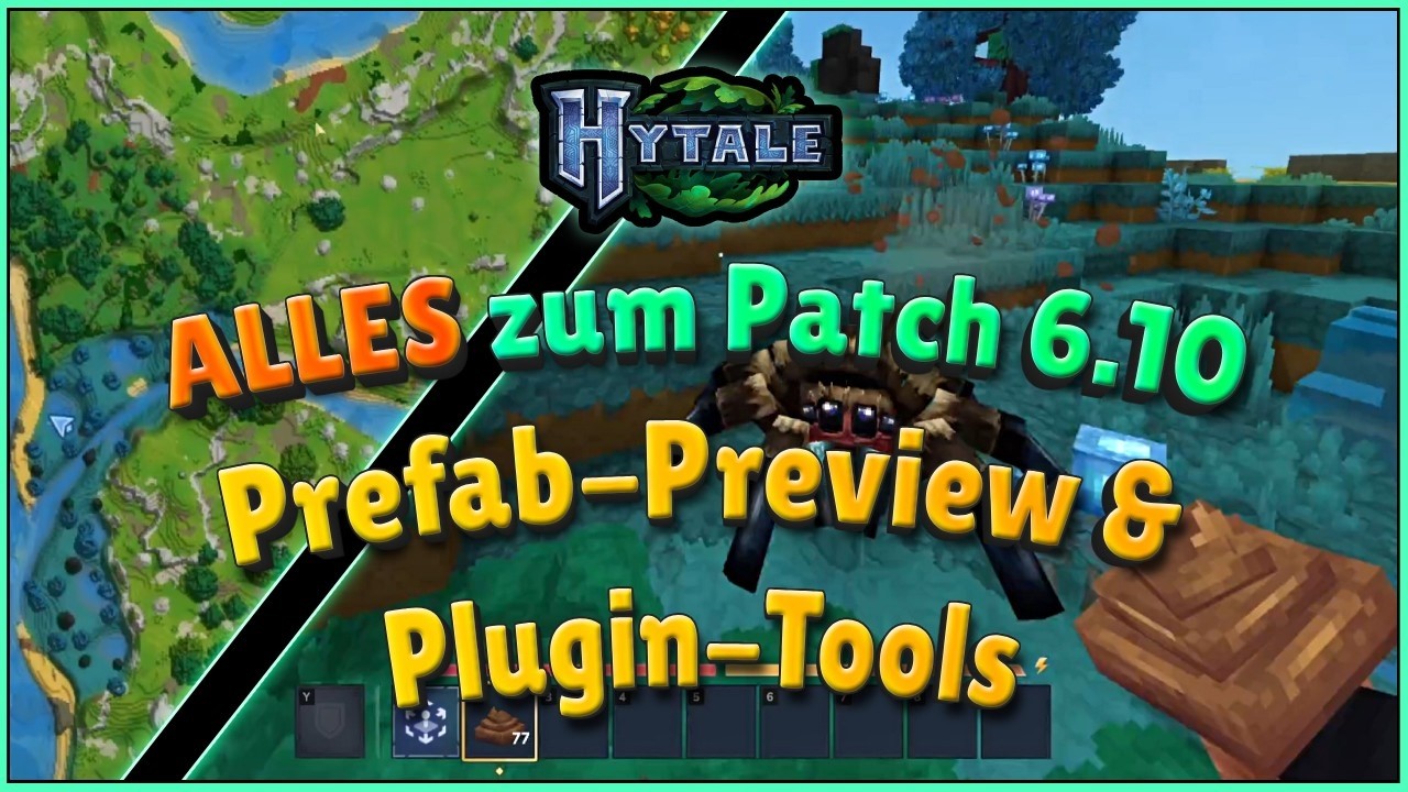 Hytale Update 6 Part 10 - Neue Prefab-Hologramme, Server-Crash-Fixes & Creator-Features erkl&auml;rt!