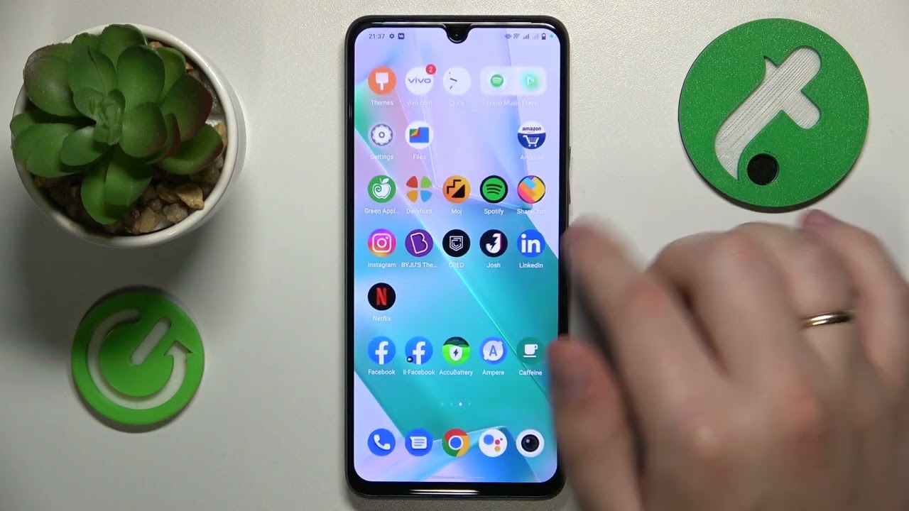 Как сканировать QR-код в VIVO &mdash; Google Lens