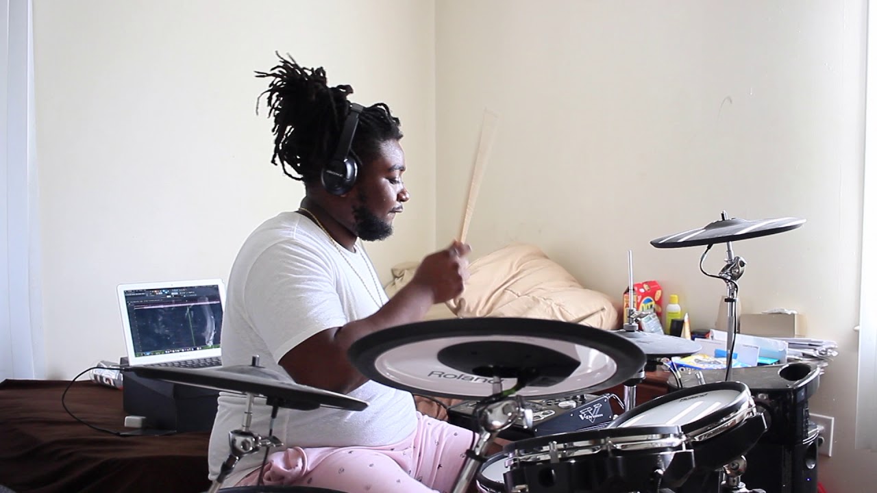 Synthetic Fusion - Damani Rhodes - Drum cover by: Retro Spectro
