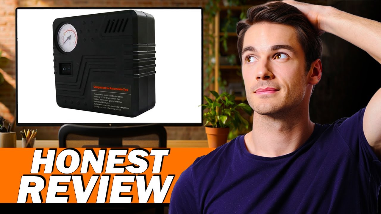 DC Portable Air Compressor Pump Honest Review for Fast Car Tire Inflation