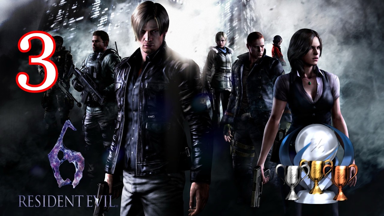 Lets Platinum Resident Evil 6 (BLIND) - #3
