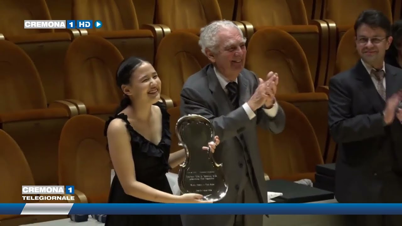 Yuki Serino si aggiudica il primo premio al Concorso Città di Cremona