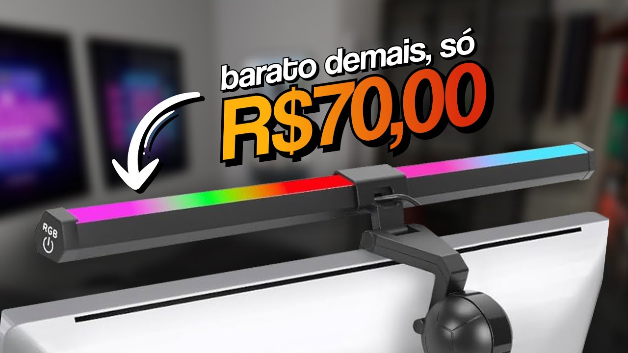 COMPREI a LIGHT BAR MAIS BARATA do MERCADO! Vale a Pena?
