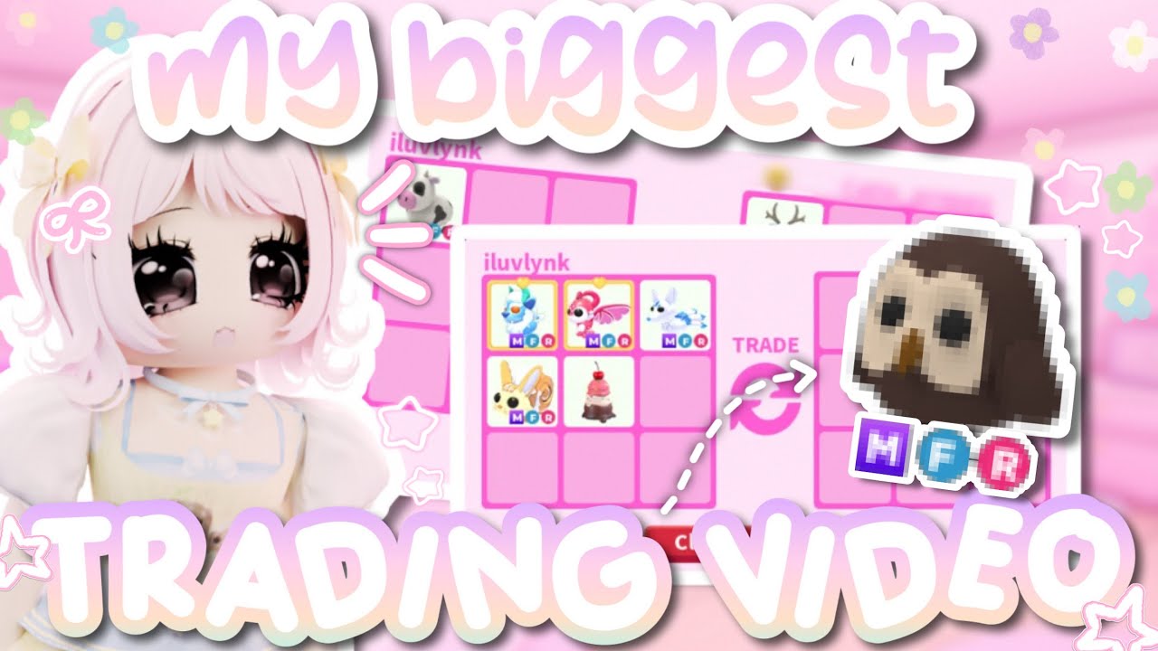 ♡⸝⸝ ЧАСОВОЕ видео по трейдам в Adopt Me! #adoptme ⏰😱 | Подборка трейдов ⋆˚꩜｡