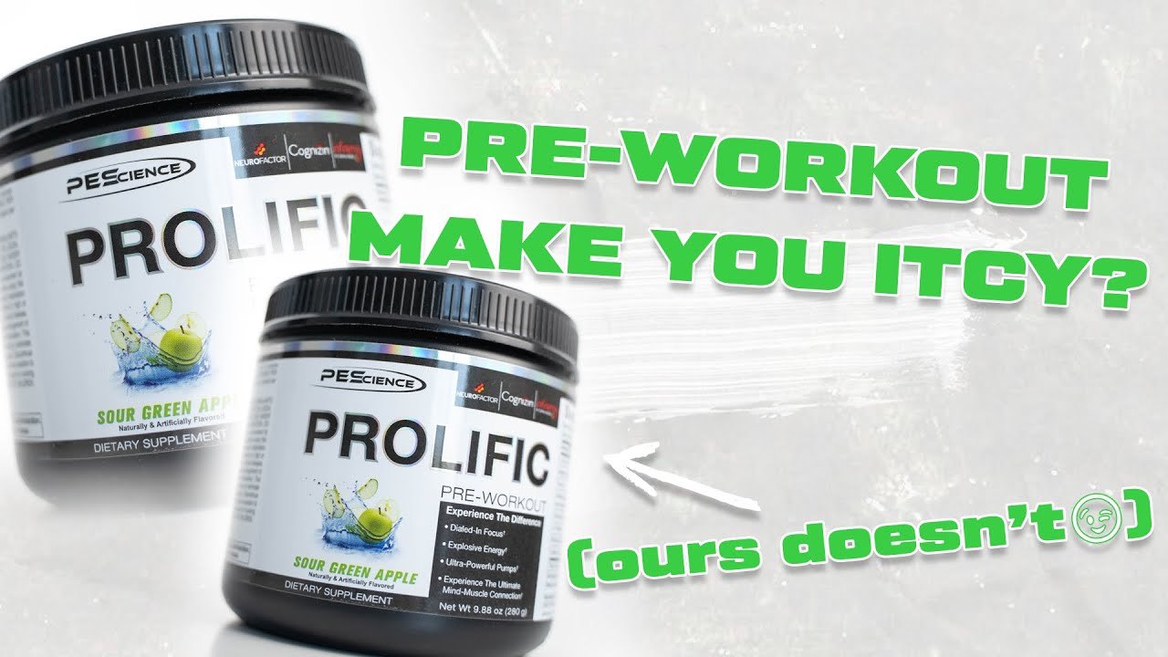 Why does my pre-workout make my skin tingle? | Prolific and High Volume will not do that