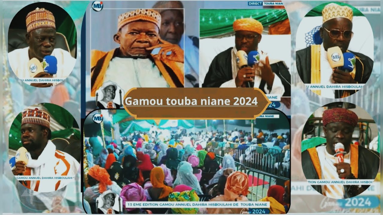 Vidéo Résumé gamou #toubaniane 2024 13ém édition organisé par dahira hisbou lahi de touba niane