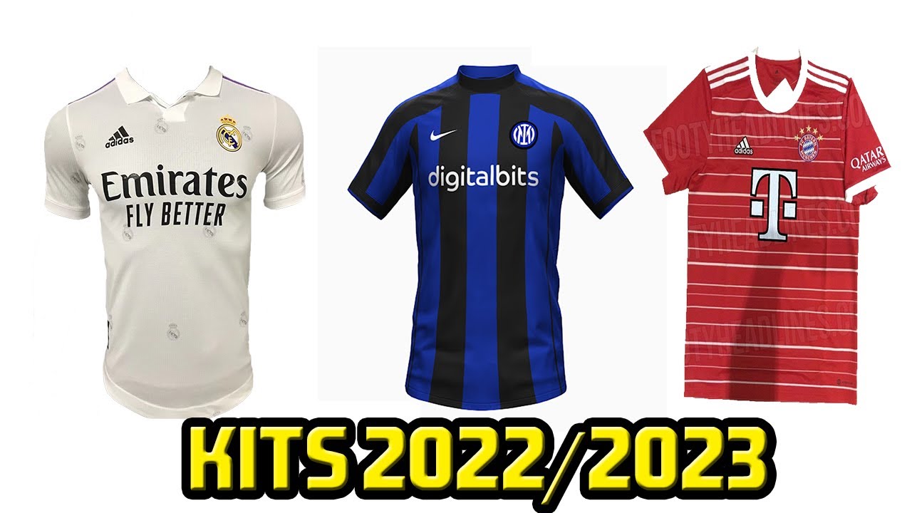 Editar Kits Real Madrid, Bayern München & Inter 2022/2023 Pes Ps2/Psp  (Solo Local)