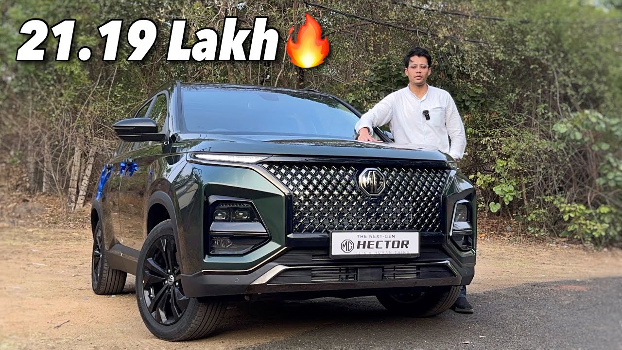 Ab Dark Edition kon Lega😱 2024 MG Hector 100 Year Limited Green Edition Review