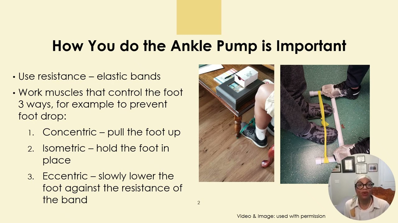 Elastic Bands and Foot Drop