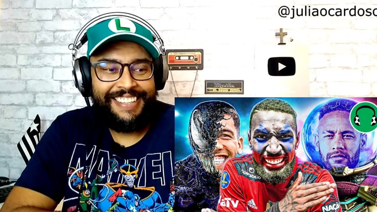 ♫ E SE OS JOGADORES FOSSEM SUPER-VILÕES? | Paródia A Queda - Gloria Groove - REACT