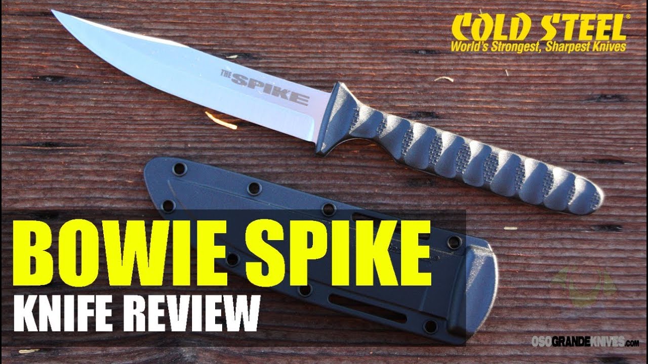 Cold Steel Bowie Spike Neck Knife Review | OsoGrandeKnives