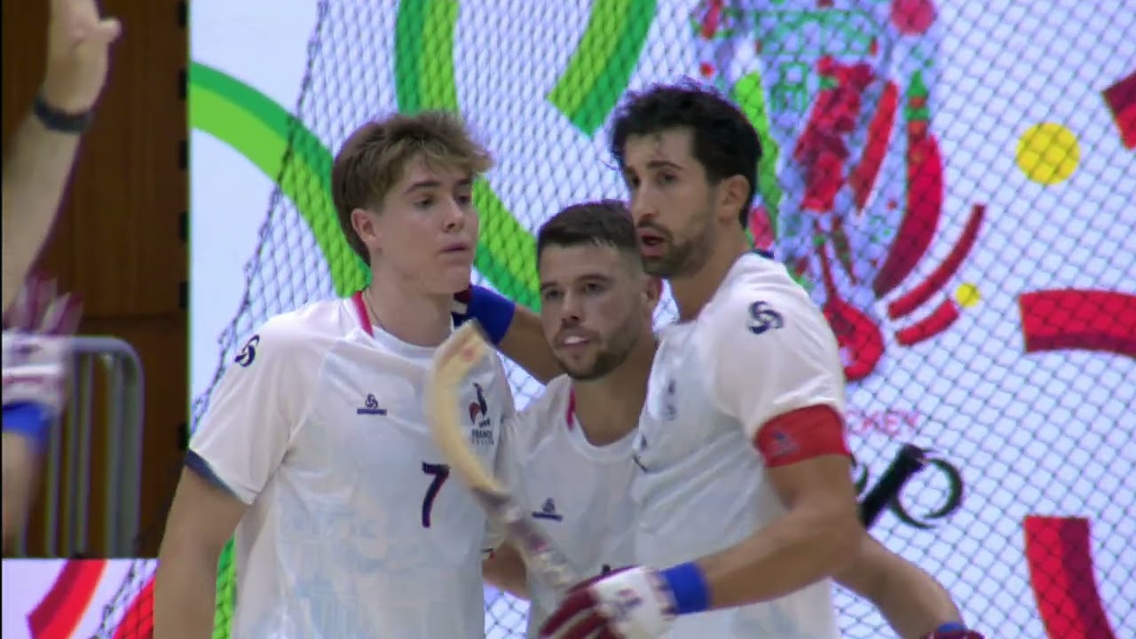 HIGHLIGHTS - Rink Hockey - WSE European Championship Senior Men - SPAIN x FRANCE