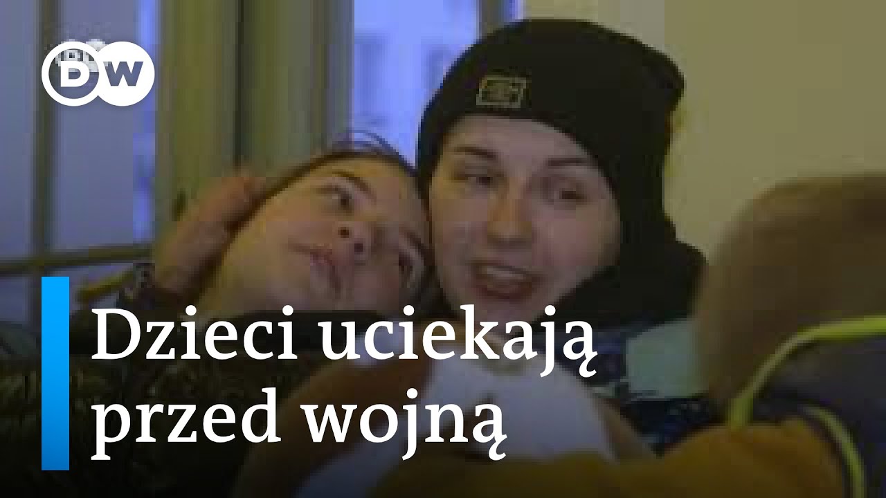 Ukraina, Polska: Dzieci uciekają przed wojną
