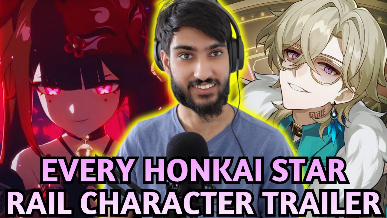 REACTING to & RANKING EVERY Honkai Star Rail Character Trailer (Part 2)
