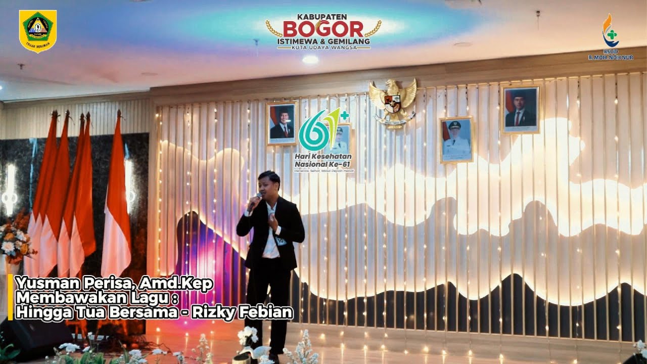 Yusman Perisa &ndash; Hingga Tua Bersama (Rizky Febian) | Lomba Karaoke HKN ke-61 RSUD R. MOH. NOH NUR