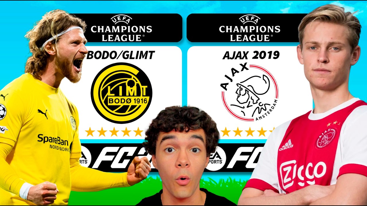 ¡AJAX 2019 vs BODØ/GLIMT 2026 en FIFA!