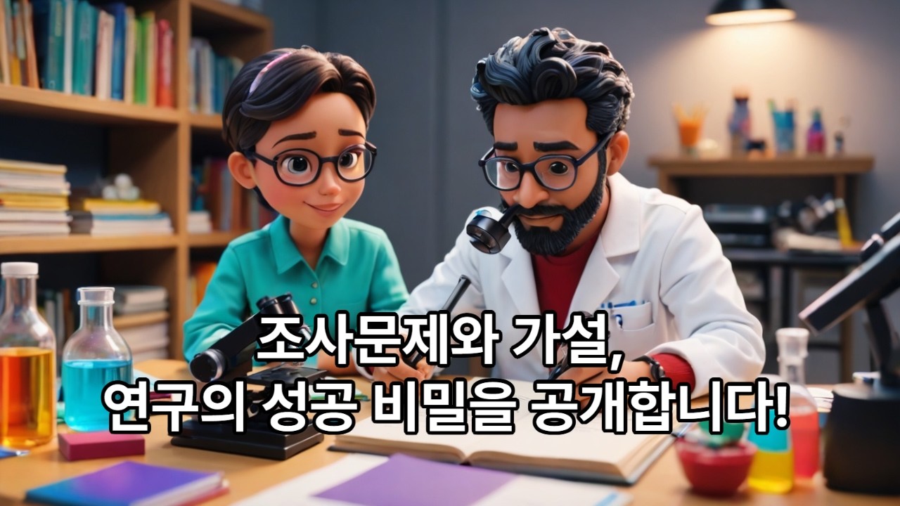 [사회복지조사론 3장] 조사문제와 가설, 변수까지 한 번에 정리!