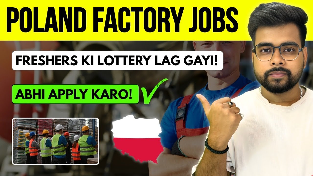 Poland Work Visa 2026 for Indians | Factory Jobs in Poland Hiring Now 