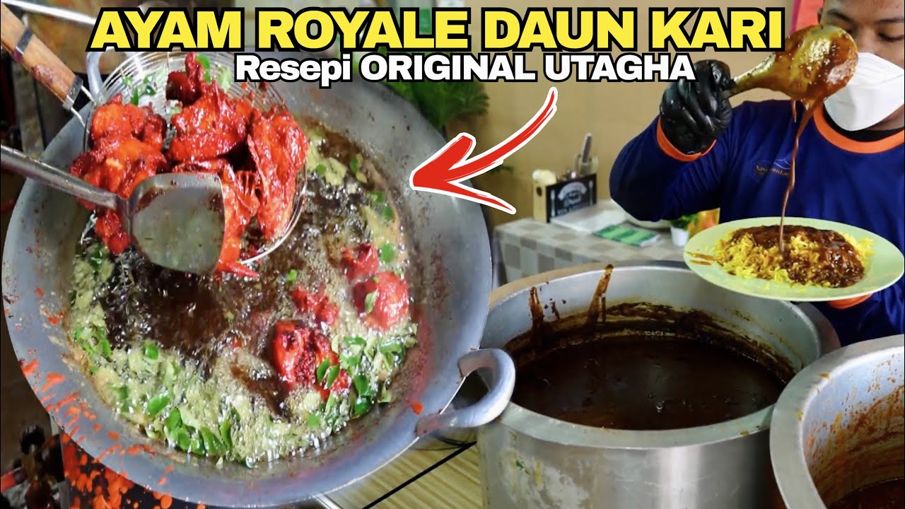 60 EKOR AYAM HABIS !! GERAI Nasi Kuning BERAS BASMATHI ini sering menjadi BUALAN ORANG PERAK