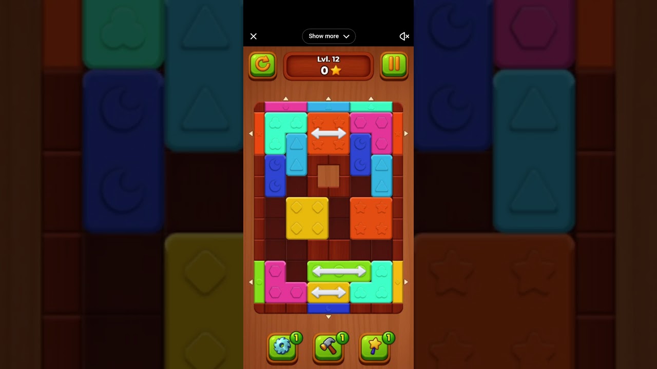 Wood Blocks Jam - Level 1 to 14 - YouTube Playables 