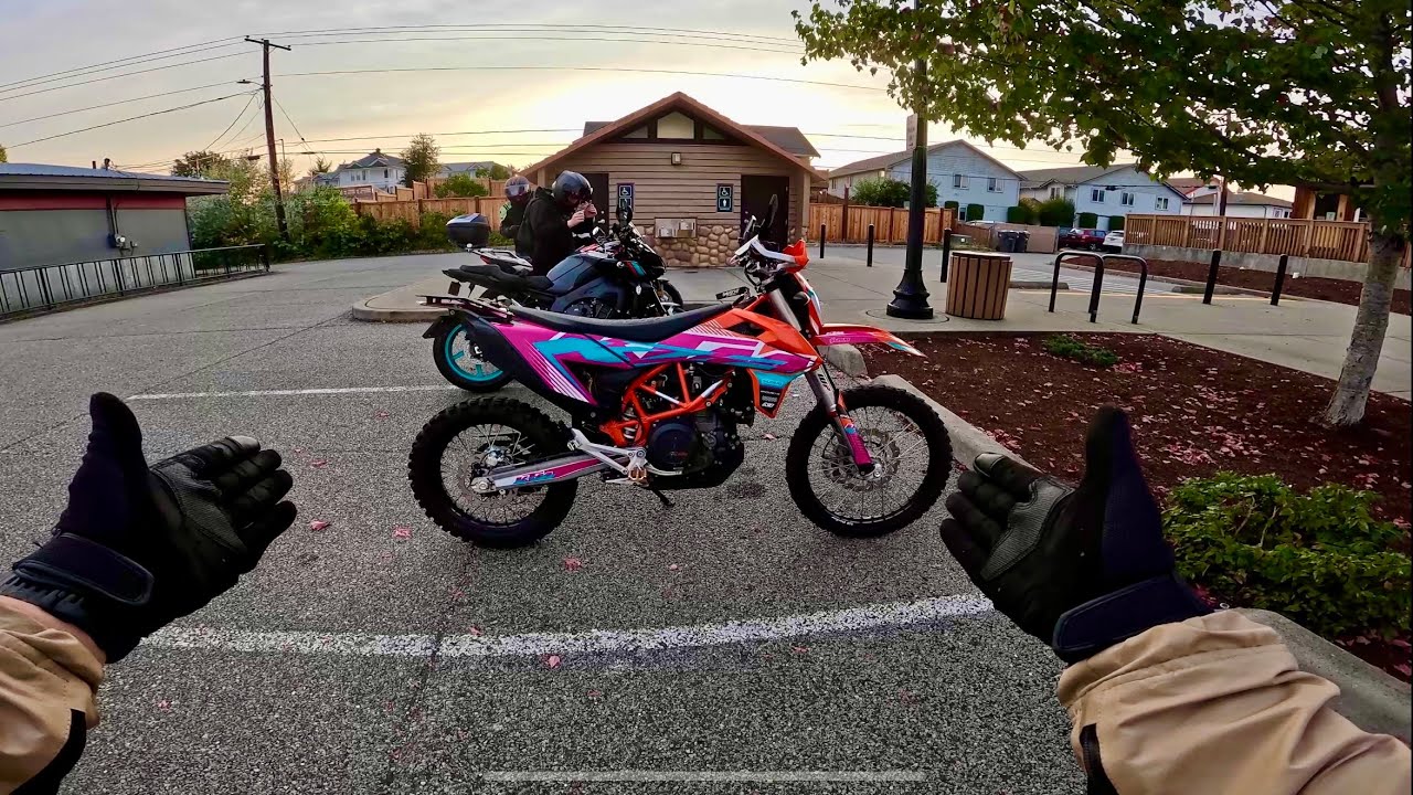 KTM 690 POV SUNSET RUN  |  08-25-25